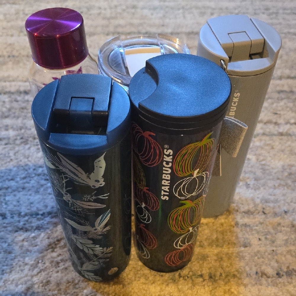 Starbucks Tumbler and Bottle Set Of 5